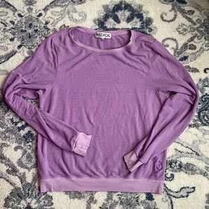 Wildfox baggy beach jumper Lilac purple